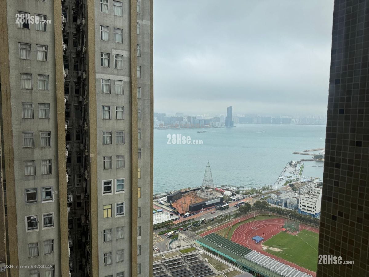 湾景中心大厦 租盘 开放式间隔 , 1 浴室 357 平方尺