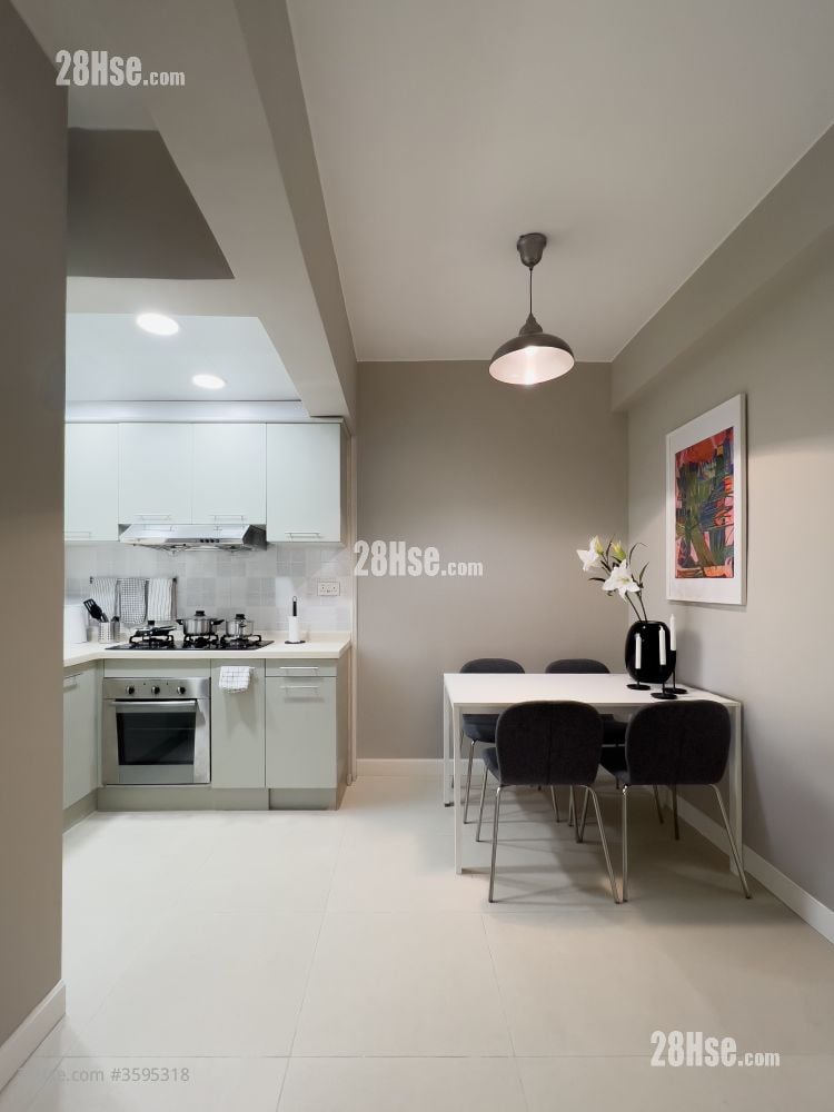 海都大厦 租盘 1 房 , 1 浴室 107 平方尺