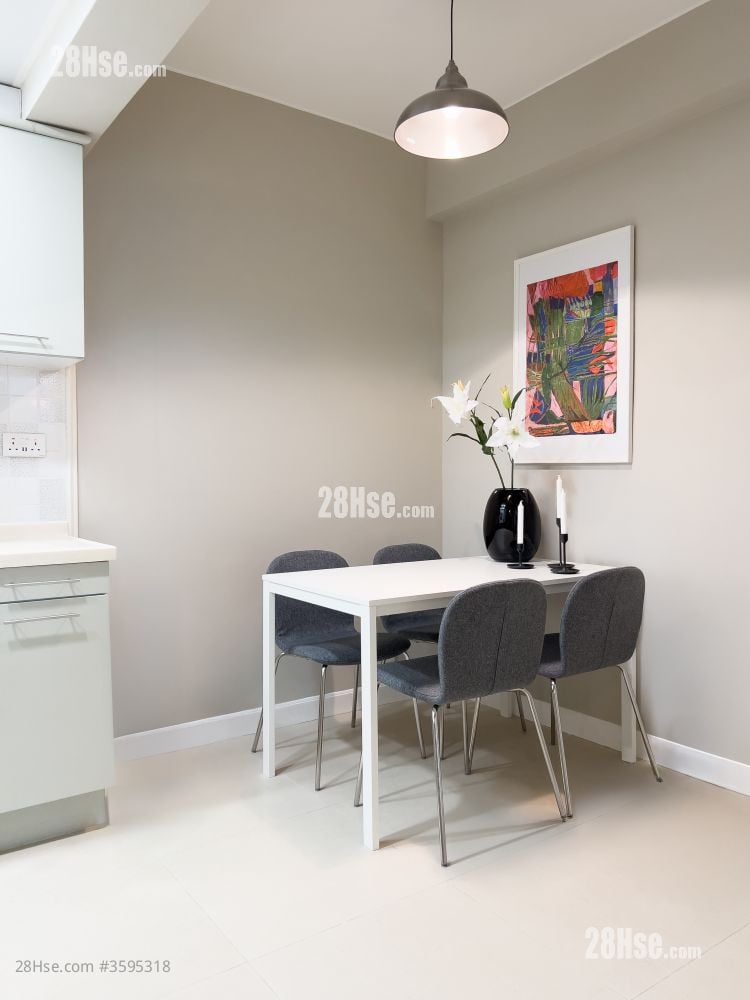 海都大厦 租盘 1 房 , 1 浴室 107 平方尺