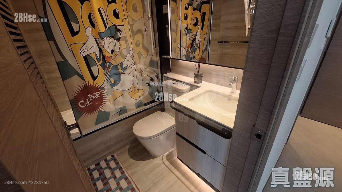 滙都 租盘 2 房 , 1 浴室 450 平方尺