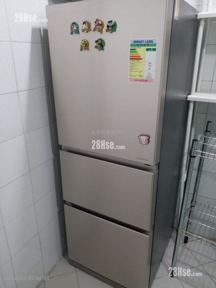 丽港城 租盘 2 房 , 1 浴室 517 平方尺