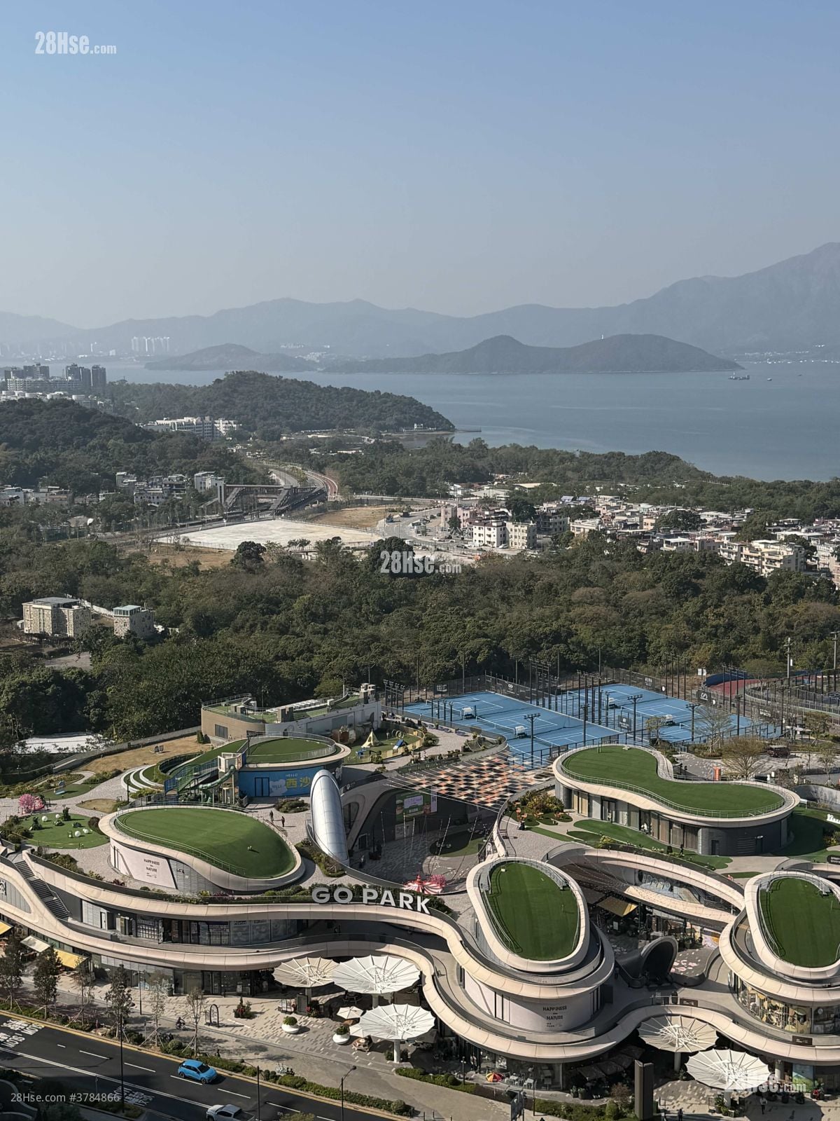 工作平台外望海景