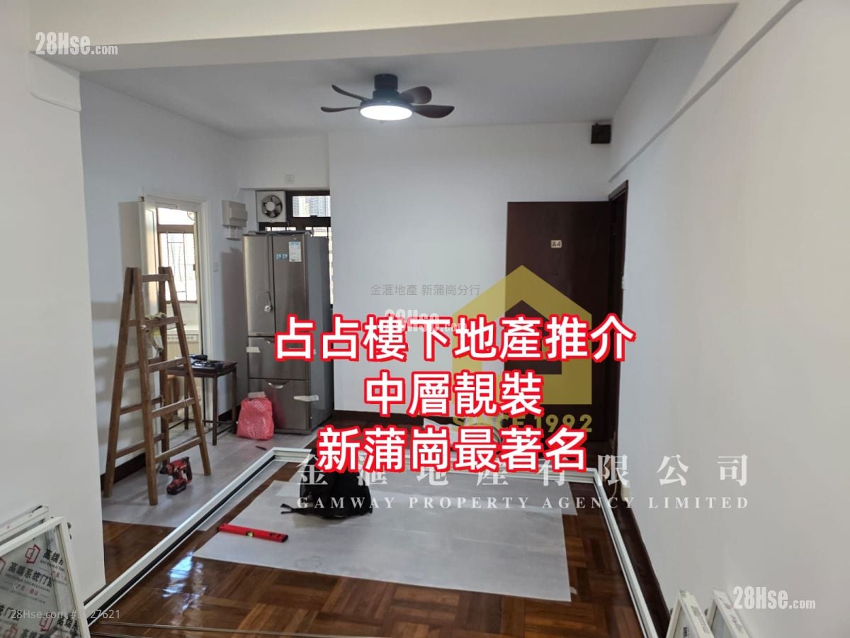 Hong Keung Mansion Sell 2 Bedrooms , 1 Bathroom 384 ft²