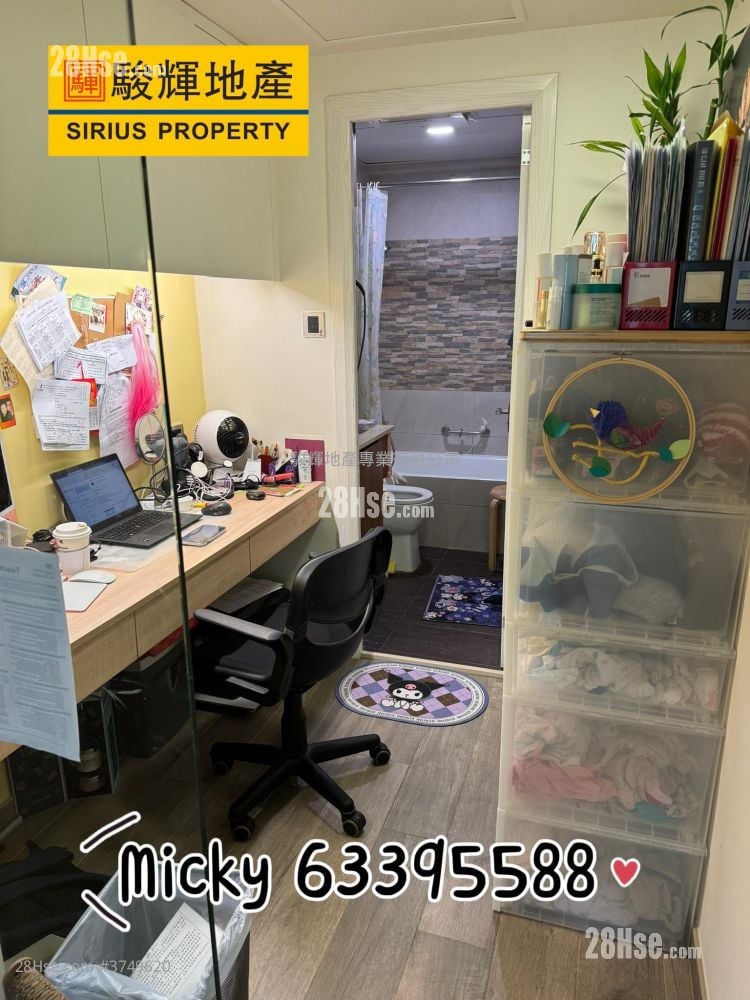 钻石楼 售盘 3 房 , 2 浴室 863 平方尺