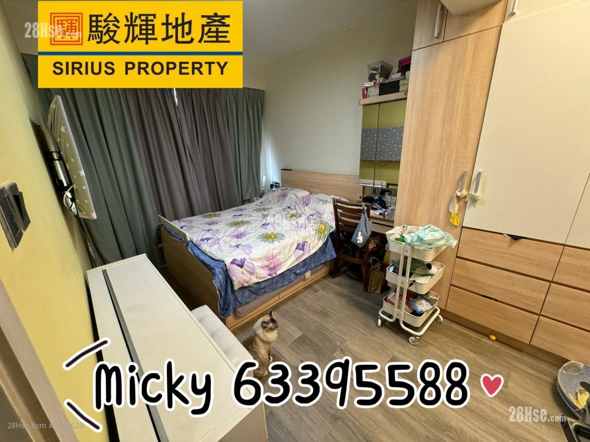 钻石楼 售盘 3 房 , 2 浴室 863 平方尺