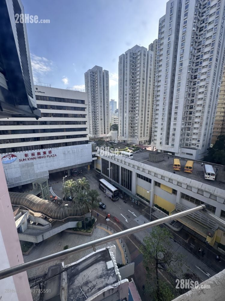 Kwai Chung Centre Rental 2 Bedrooms , 1 Bathroom 353 ft²