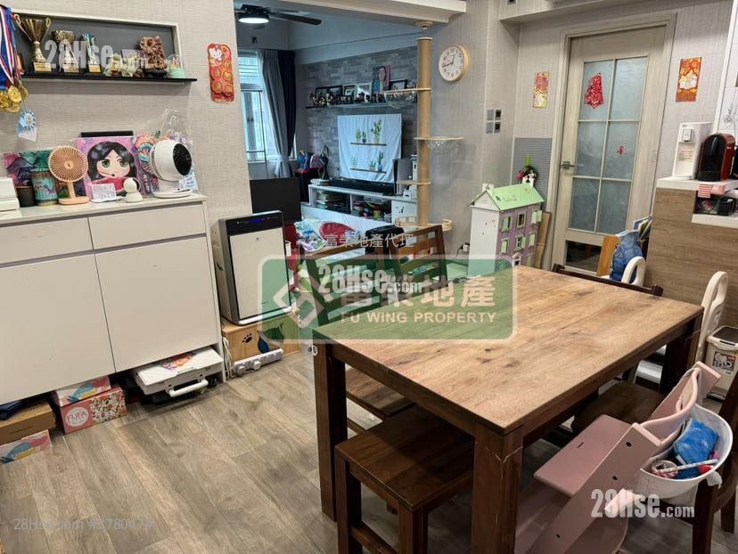 钻石楼 售盘 3 房 , 2 浴室 863 平方尺