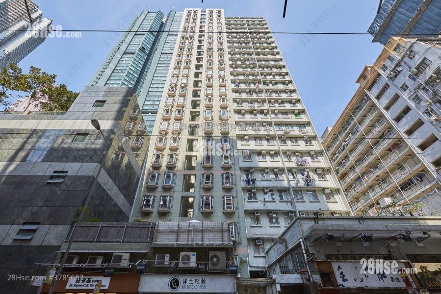 卿旺大厦 租盘 1 房 , 1 浴室 389 平方尺