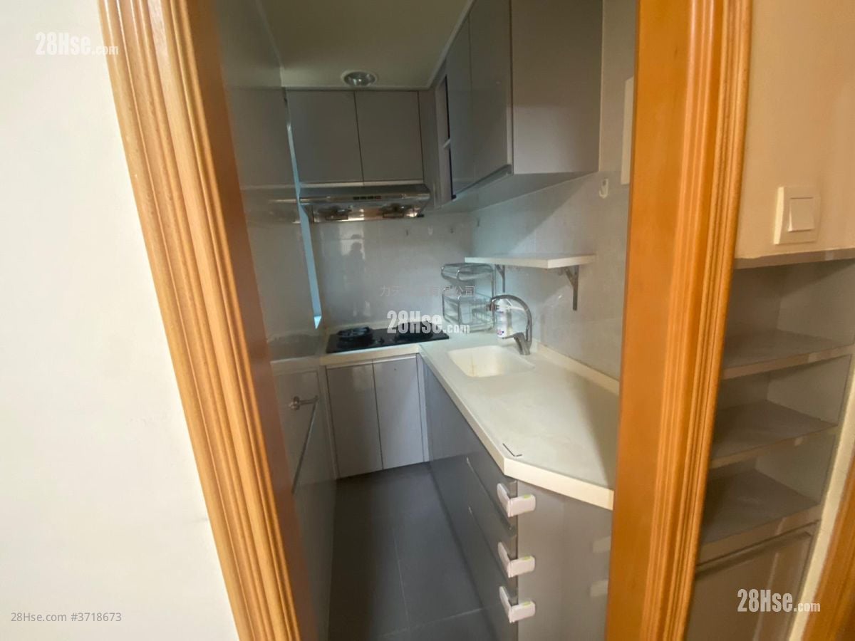 花園城 租盤 1 房 , 1 浴室 268 平方呎