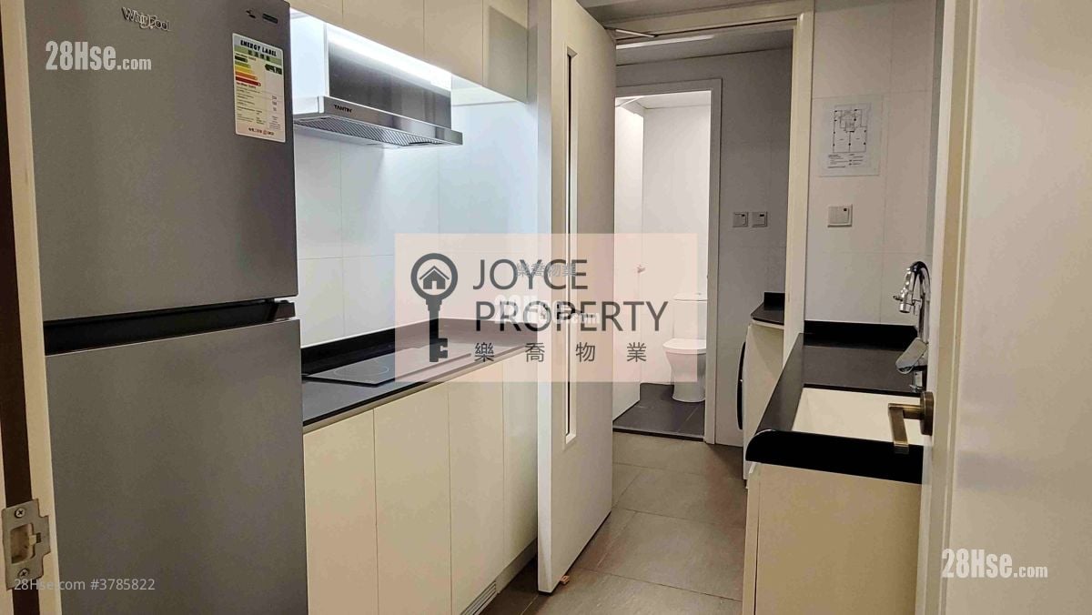 晴峰居 租盘 1 房 , 1 浴室 548 平方尺