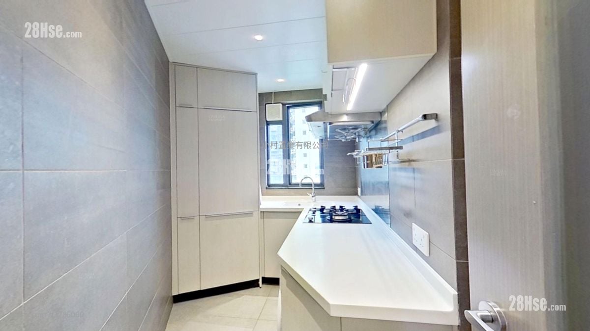 厨房: 福佬村道48号 租盘 2 房 , 1 浴室 515 平方尺
