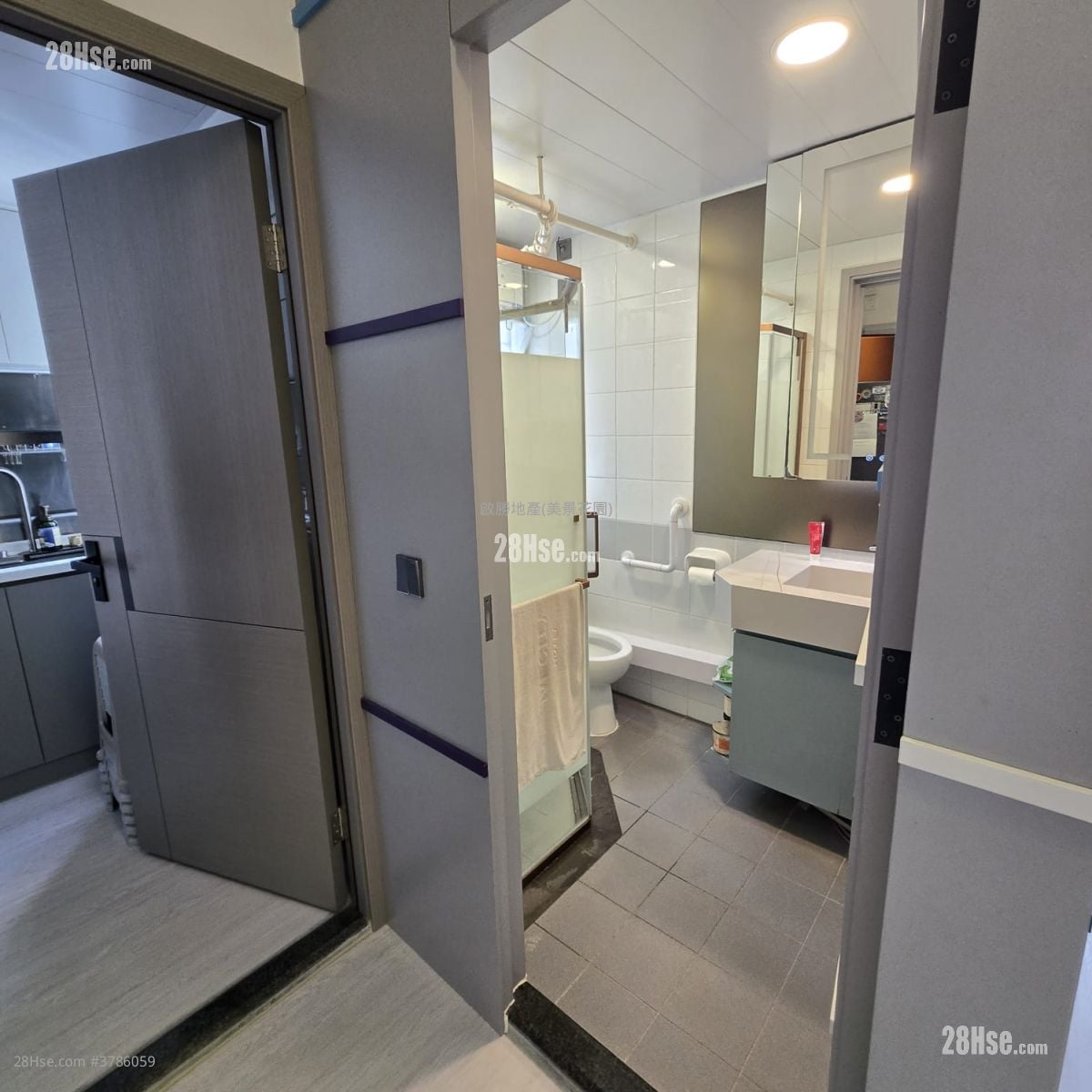 青富苑 售盘 2 房 , 1 浴室 380 平方尺