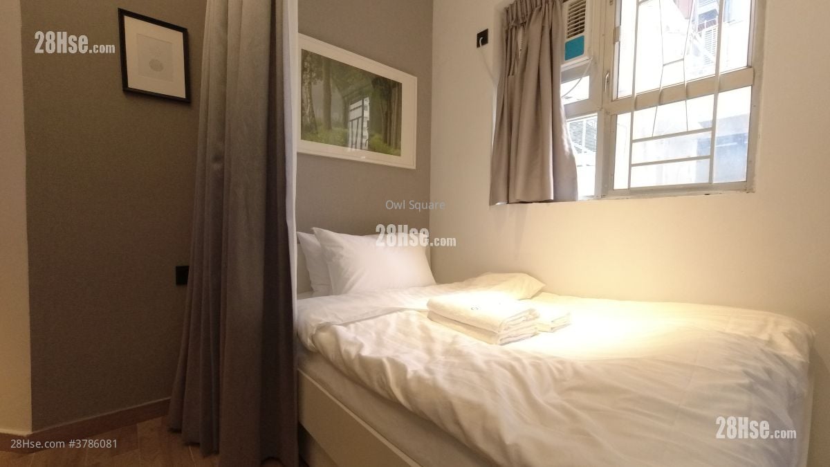 民新大厦 租盘 开放式间隔 , 1 浴室 195 平方尺