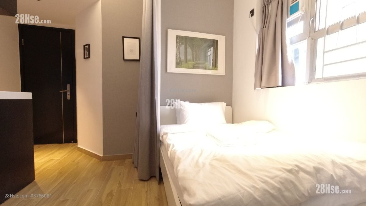 民新大厦 租盘 开放式间隔 , 1 浴室 195 平方尺