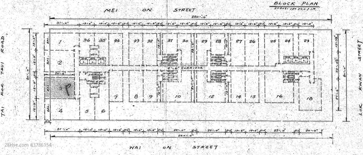 Chung Ying Building Sell 3 Bedrooms , 1 Bathroom 497 ft²