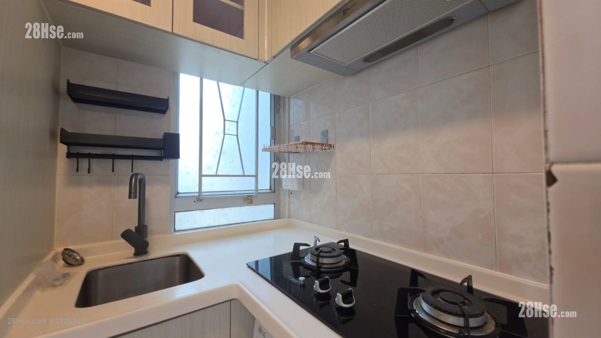 东辉阁 租盘 2 房 , 1 浴室 284 平方尺