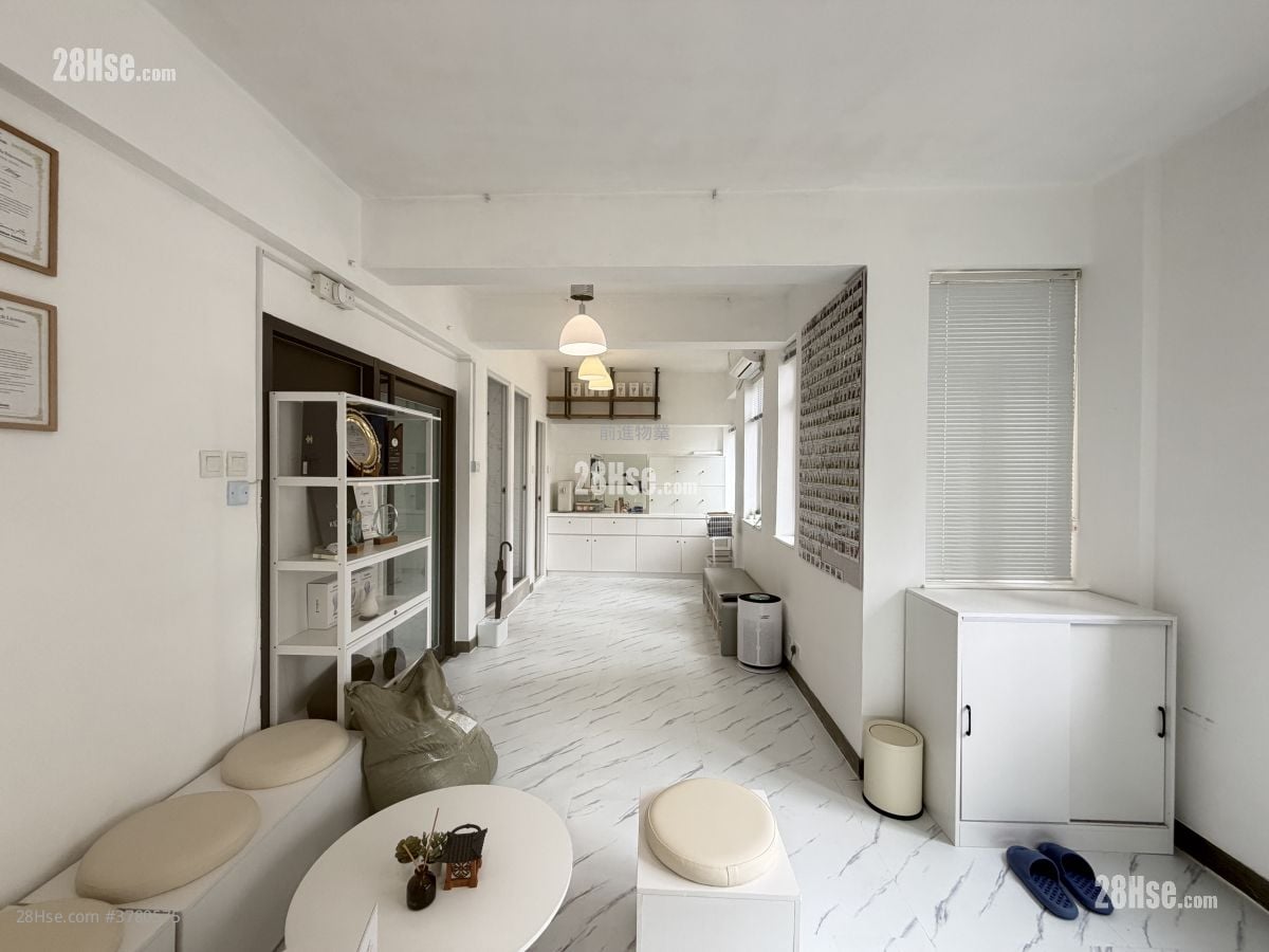 商业大厦  租盘 开放式间隔 , 2 厕所