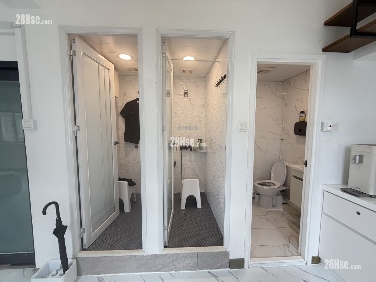 商业大厦  租盘 开放式间隔 , 2 厕所