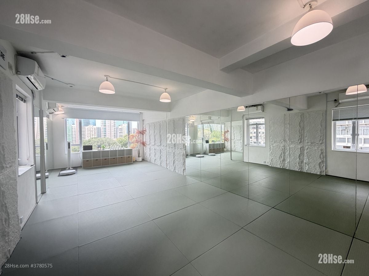 商业大厦  租盘 开放式间隔 , 2 厕所