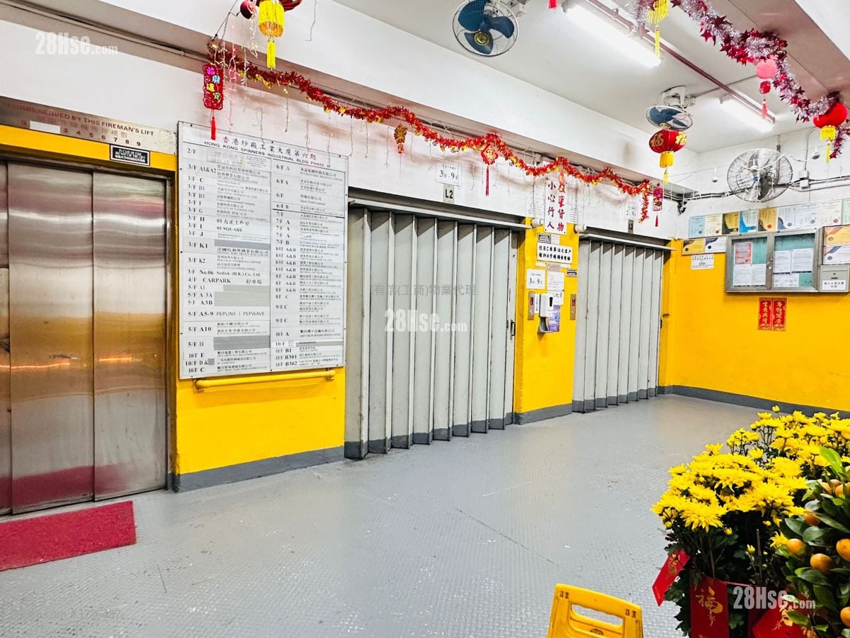 Hong Kong Spinners Industrial Building (Phase 6) Rental 3 Bedrooms