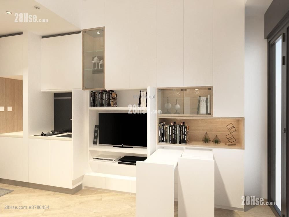 柏汇 售盘 1 房 , 1 浴室 304 平方尺