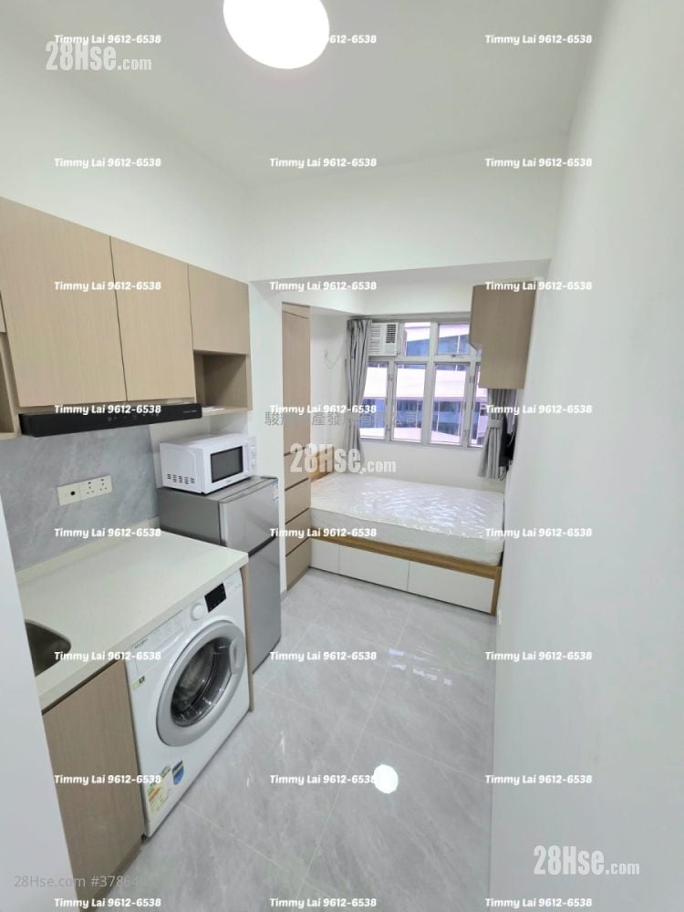 美园大厦 租盘 开放式间隔 , 1 浴室 170 平方尺