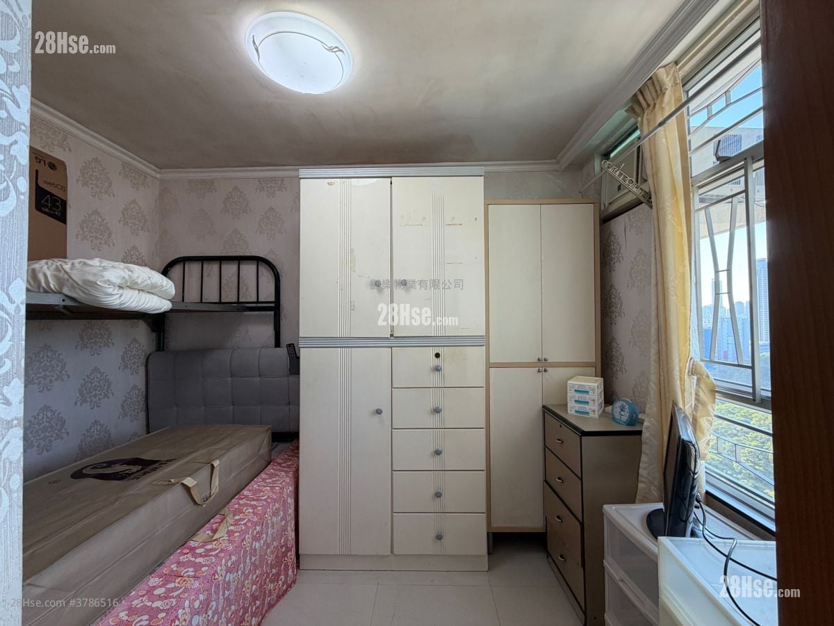 Ning Fung Court Sell 2 Bedrooms , 1 Bathroom 506 ft²