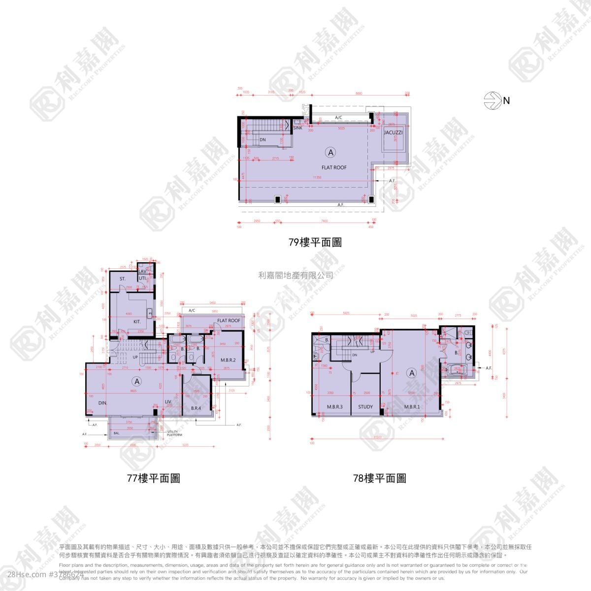 凯旋门 售盘 5+ 房 , 5+ 浴室 2,522 平方尺