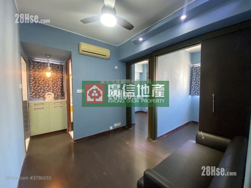 金华大厦 租盘 2 房 , 1 浴室 347 平方尺