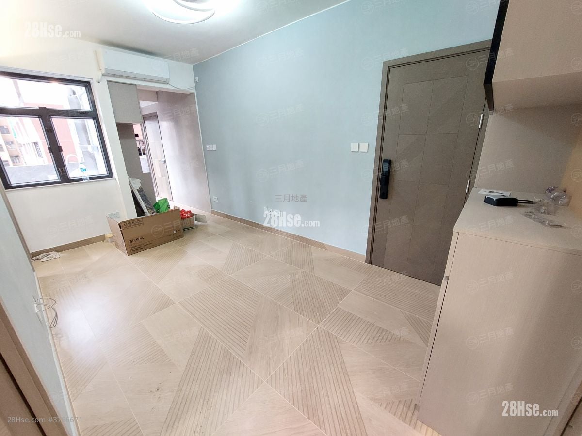 仁俊大厦 租盘 3 房 , 1 浴室 446 平方尺