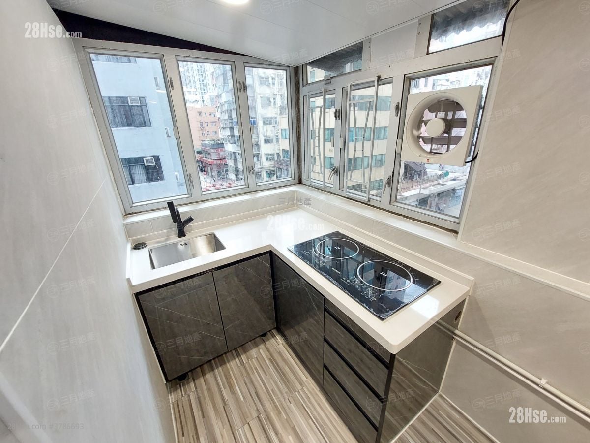 永星大厦 租盘 3 房 , 1 浴室 319 平方尺