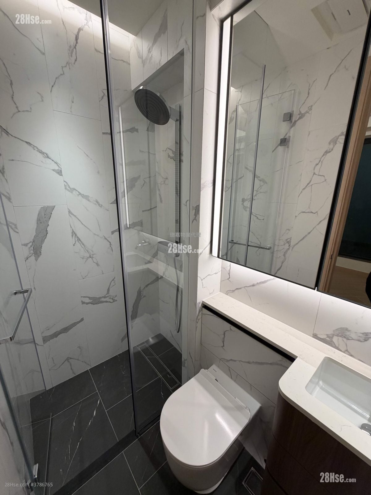 The Haddon 租盘 1 房 , 1 浴室 270 平方尺