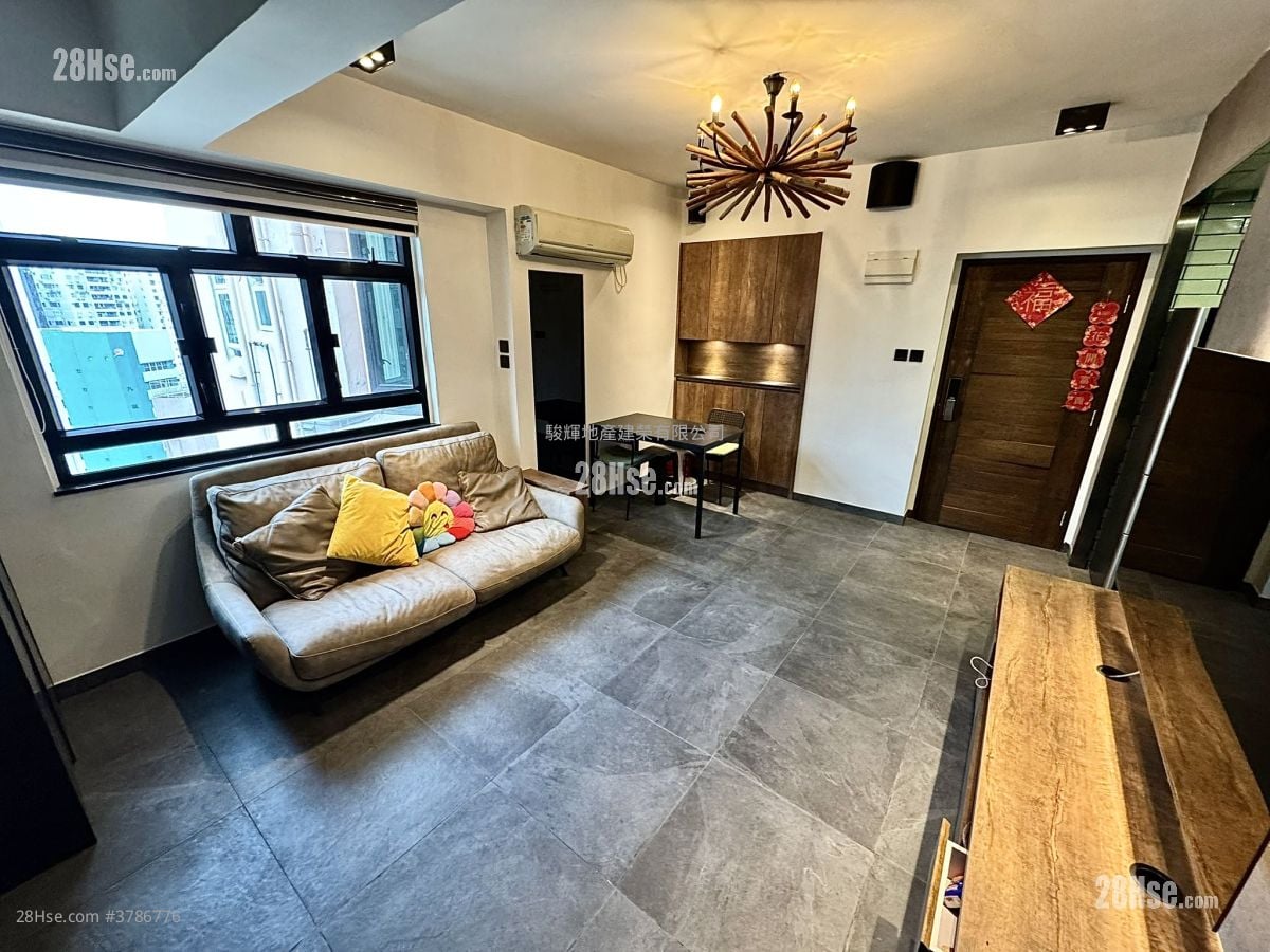 金富大厦 售盘 1 房 , 1 浴室 466 平方尺