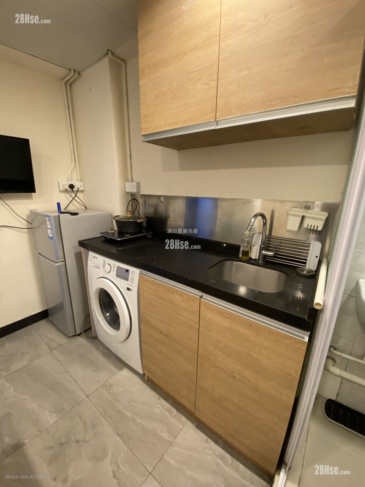 单幢楼房 租盘 开放式间隔 , 1 浴室 120 平方尺