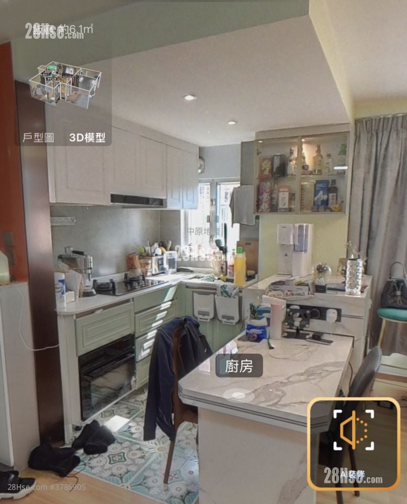 美孚新邨 售盘 3 房 , 2 浴室 604 平方尺