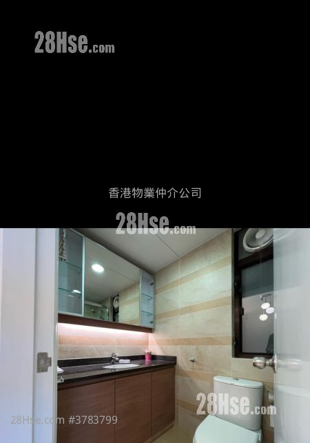 海殿大厦 租盘 2 房 , 1 浴室 624 平方尺