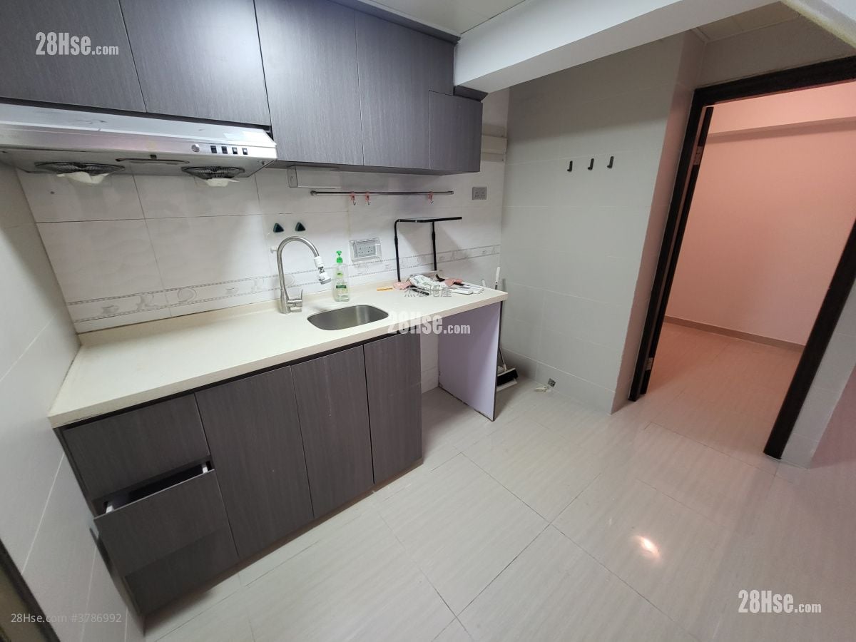 kitchen: Village Rental 2 Bedrooms , 1 Bathroom 350 ft²