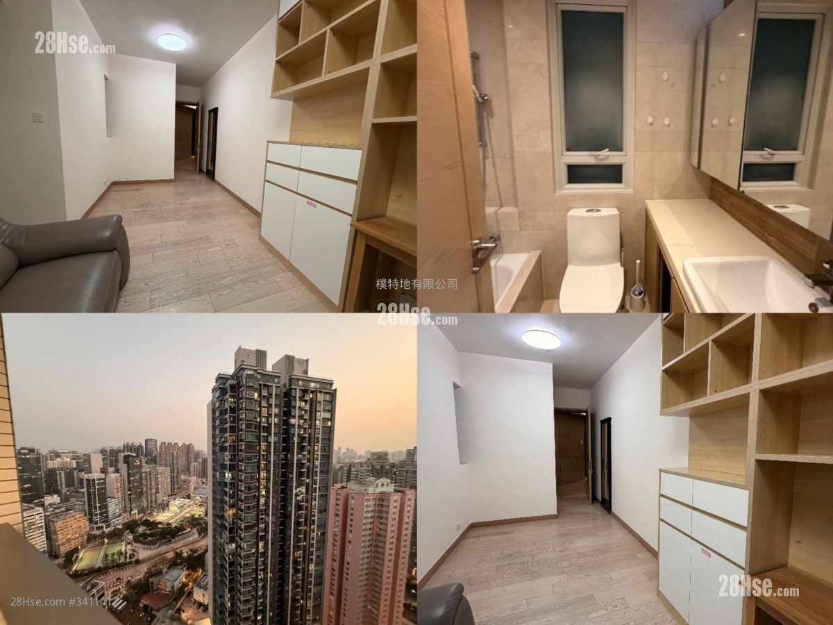 现崇山 租盘 2 房 , 1 浴室 523 平方尺