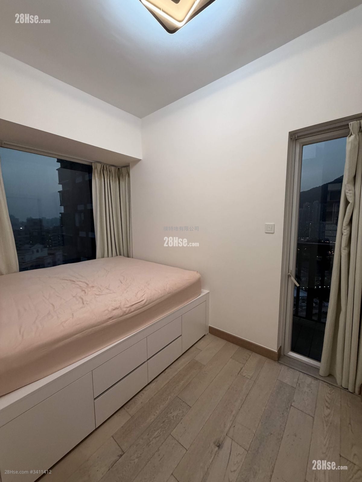 现崇山 租盘 2 房 , 1 浴室 523 平方尺