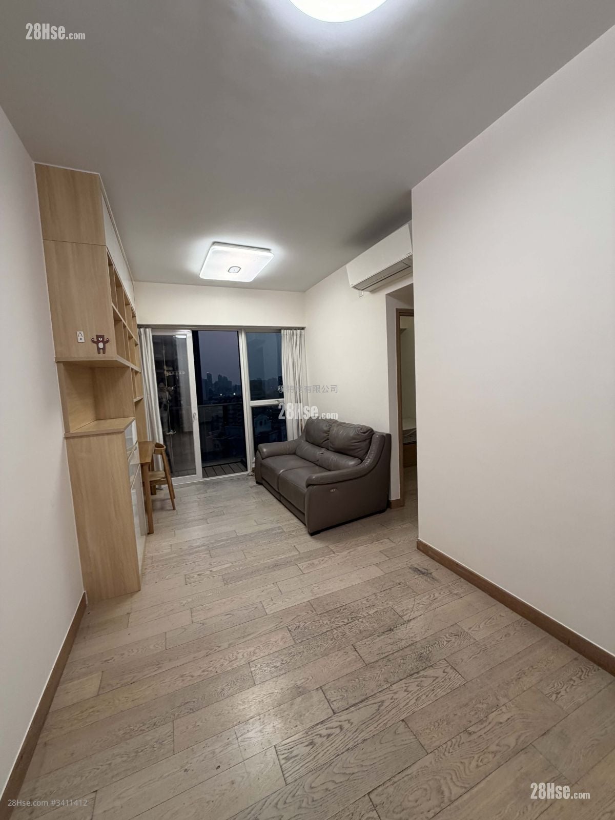 现崇山 租盘 2 房 , 1 浴室 523 平方尺