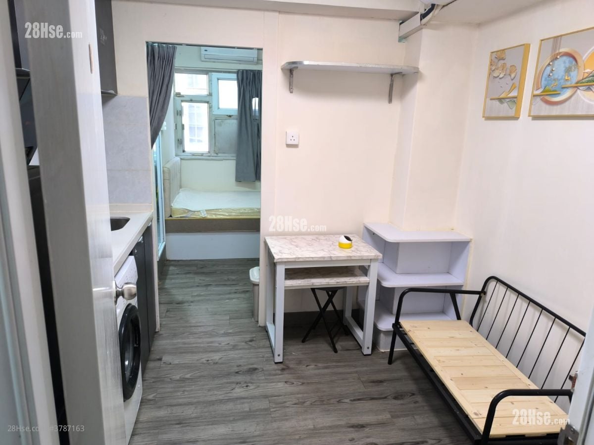 海景大厦 租盘 1 房 , 1 浴室 180 平方尺