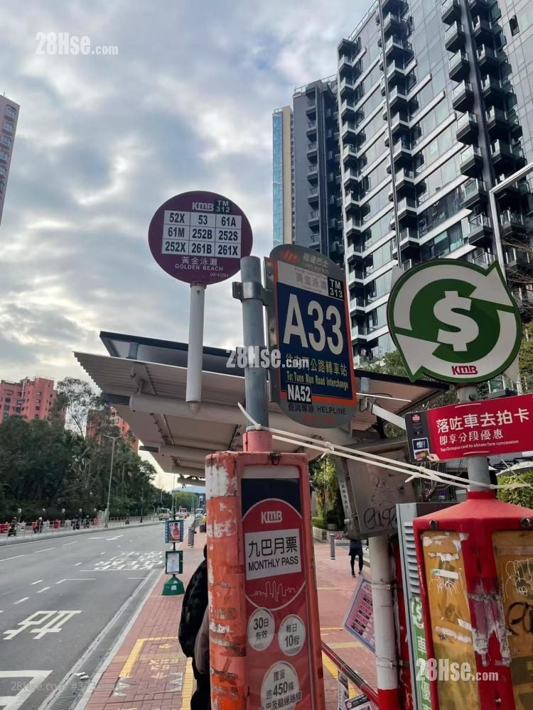 黄金海湾 租盘 开放式间隔 , 1 浴室 212 平方尺