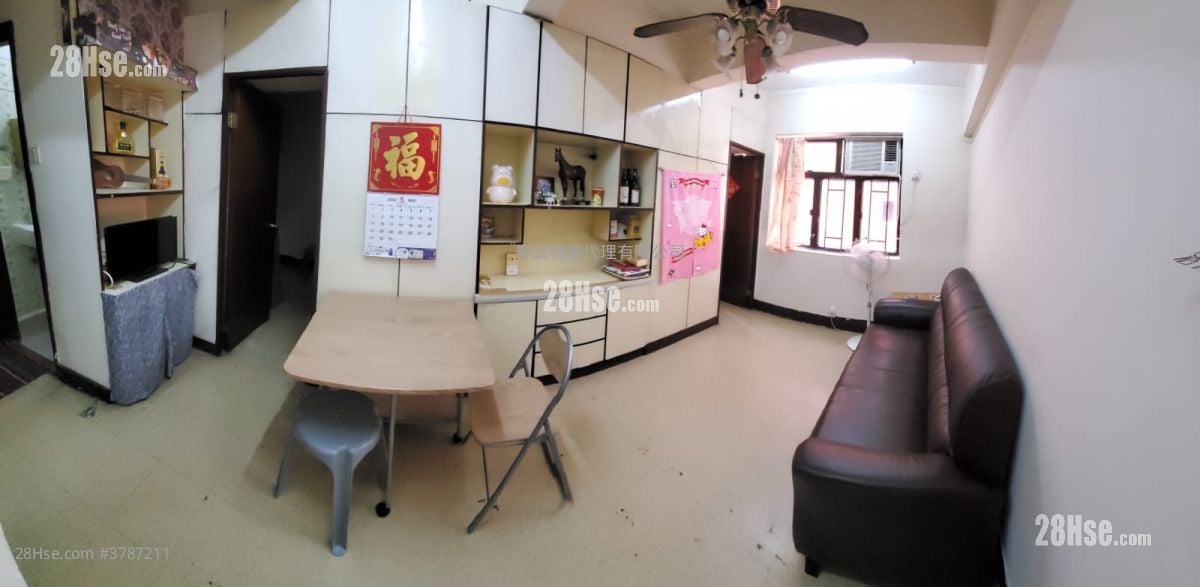 得富大楼 售盘 3 房 , 1 浴室 487 平方尺