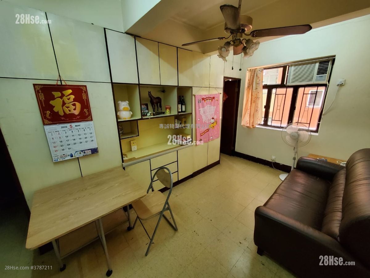 得富大楼 售盘 3 房 , 1 浴室 487 平方尺