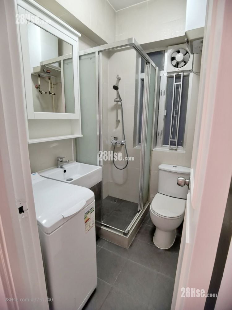 宝汉大厦 租盘 2 房 , 1 浴室 522 平方尺