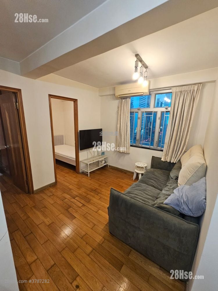 湾景中心大厦 租盘 2 房 , 1 浴室 357 平方尺