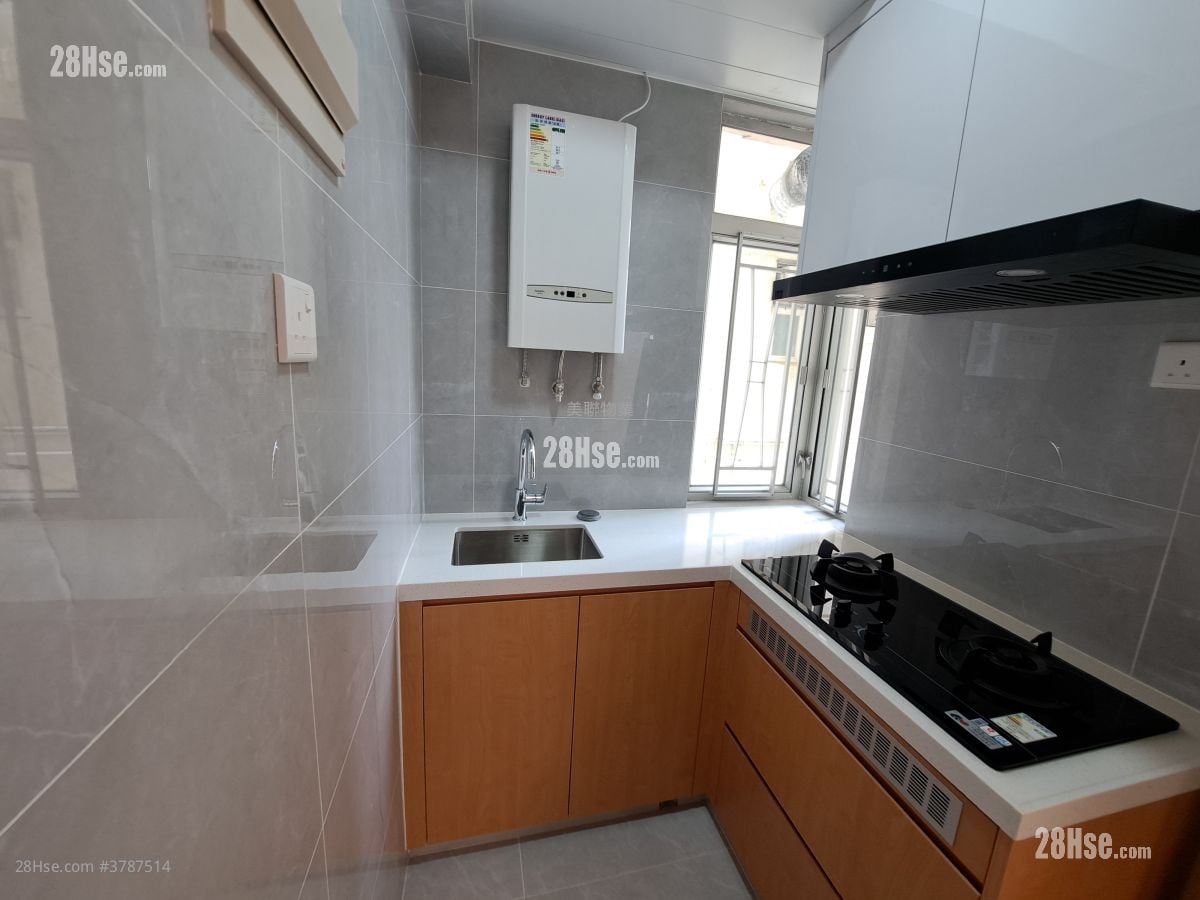 富丽花园 租盘 2 房 , 1 浴室 313 平方尺