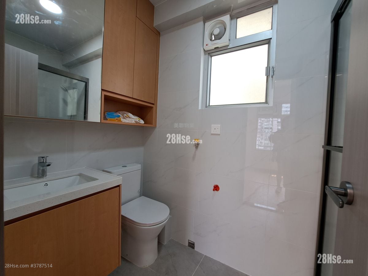 富丽花园 租盘 2 房 , 1 浴室 313 平方尺