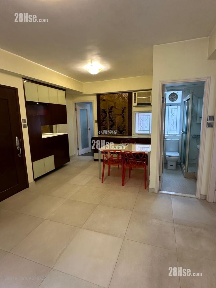 兆文楼 租盘 2 房 , 1 浴室 649 平方尺