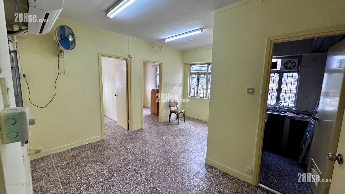 协和大厦 租盘 2 房 , 1 浴室 415 平方尺